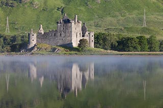 Kilchurn Castle by Loch Awe, Scotland