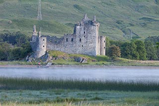 Kilchurn Castle by Loch Awe, Scotland