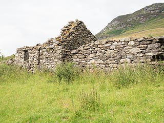 ruined stone building