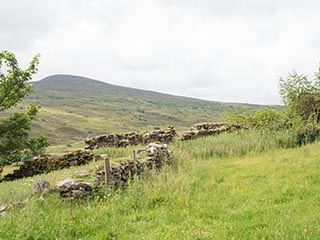 remains of stone building