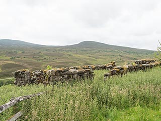 remains of stone building