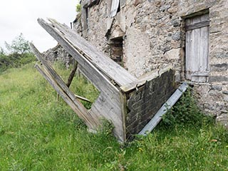 ruins of stone house, Scotland