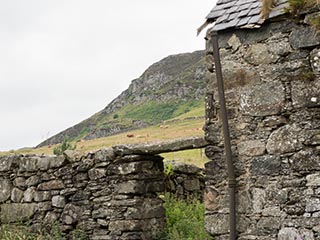 ruined stone building