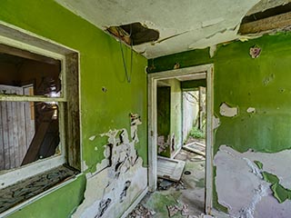 back rooms in abandoned house